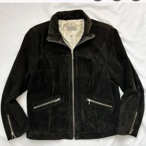 Women's Black Suede Jacket